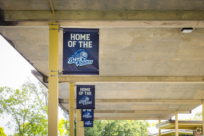 Dalewood Middle School pride can be seen around campus.