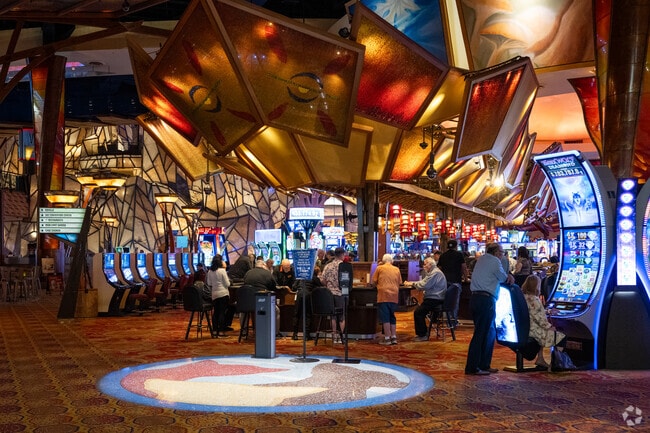 Grown-ups can gamble, game and generally have a good time at the Mohegan Sun Casino.
