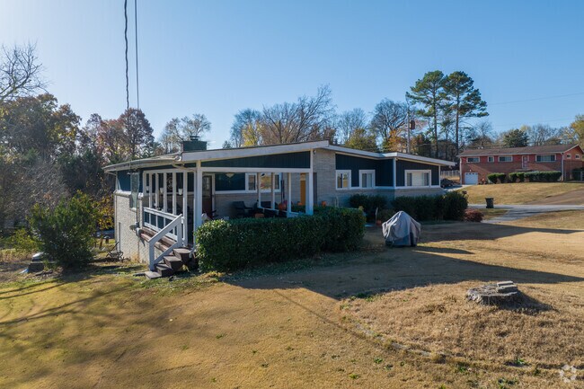 Some Murray Hills homes are more modern in their design.