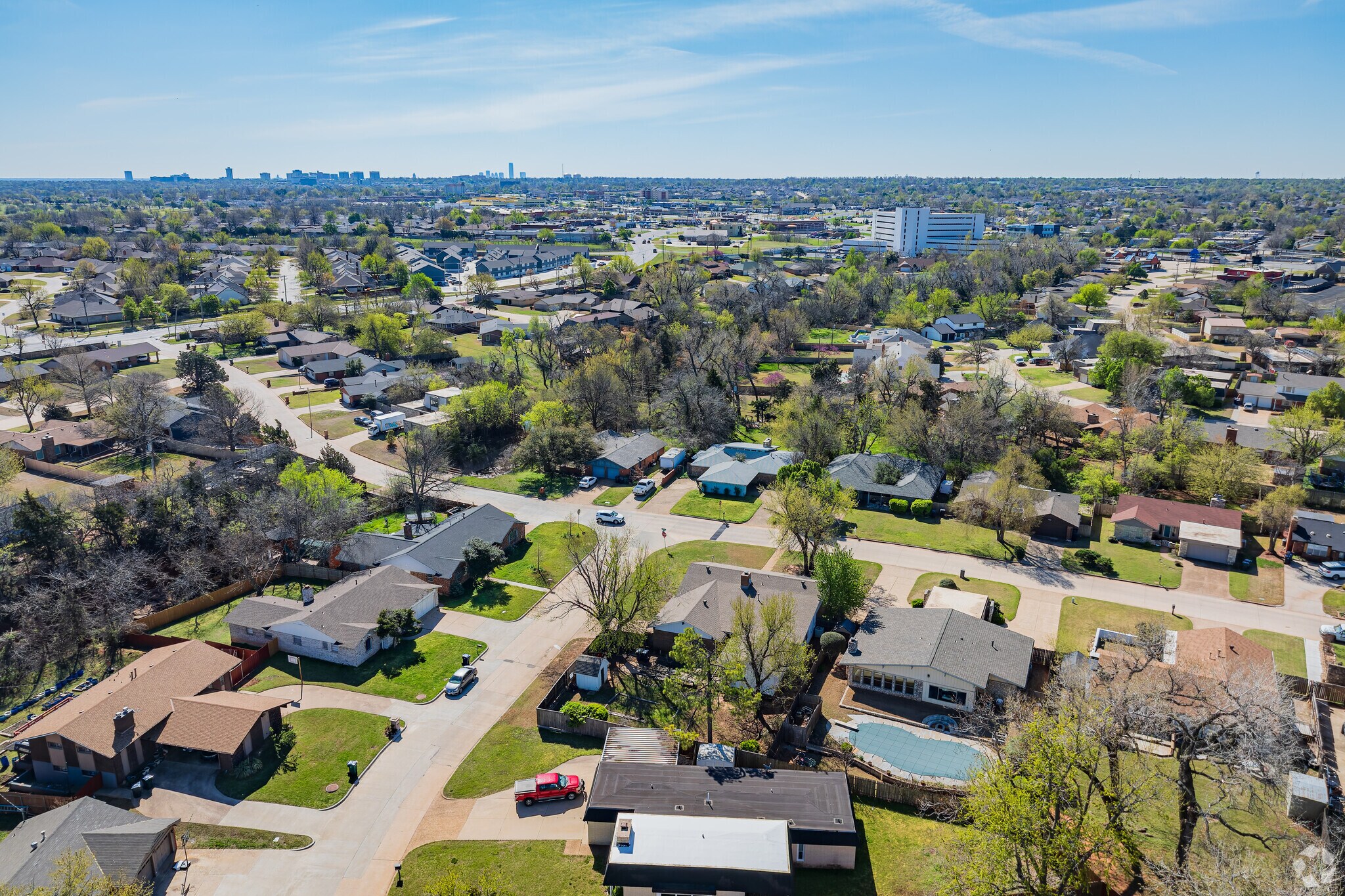 Within just 13 miles, resident of Britton Courtyard can go to downtown Oklahoma for activities.