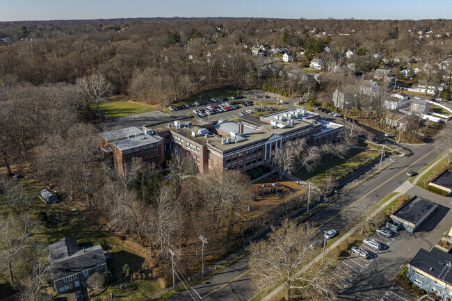Stratfield Elementary School at 1407 Melville Avenue in Fairfield, CT.