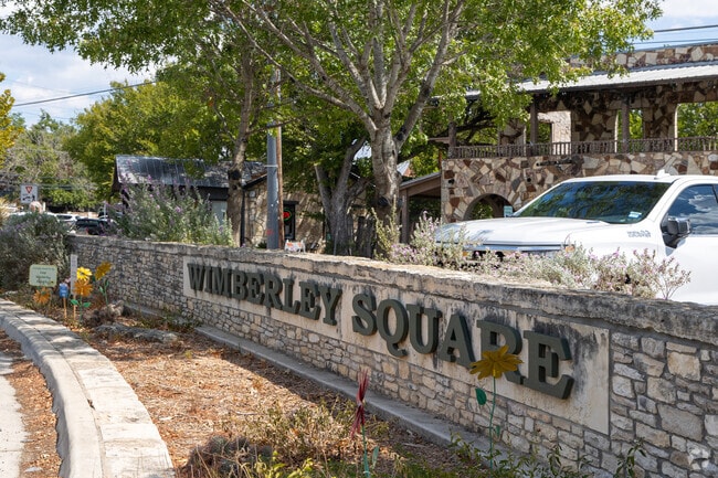 Wimberley Square, the neighborhood's heart, has retail, wine rooms, a cafe, and art galleries.