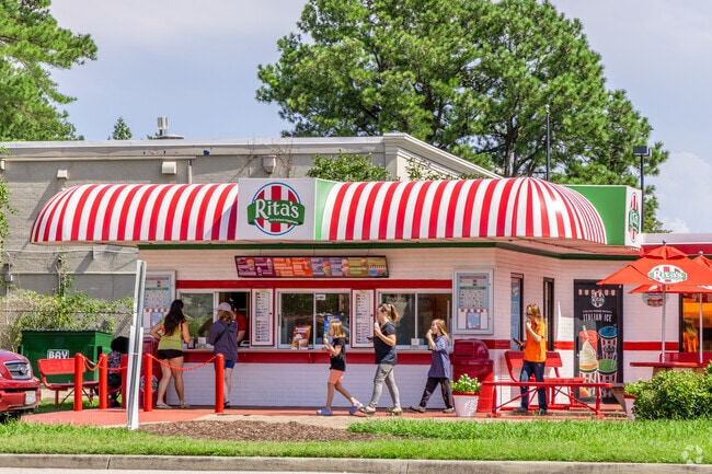 Rita's Ice is a favorite spot for frozen custard in Riverside.