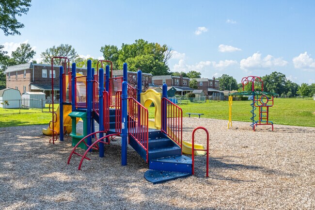 Grace Park Elementary School student's enjoy playing at the jungle gym.