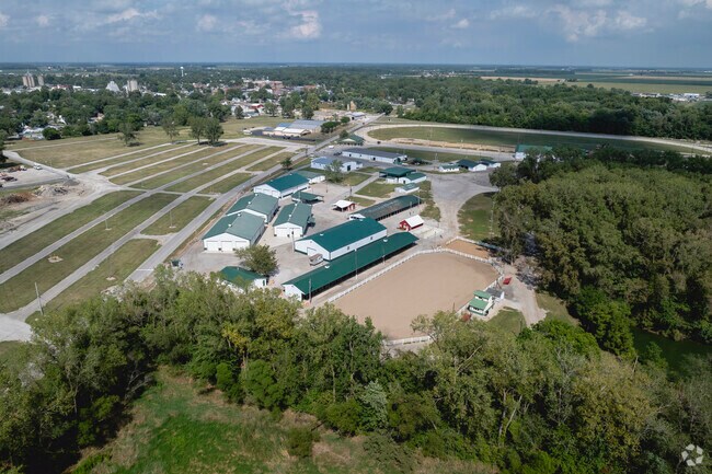 The Paulding County Fairgrounds on hosts horse racing and demolition derbies.