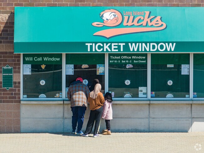 Central Islip residents can go and see a Long Island Ducks game.