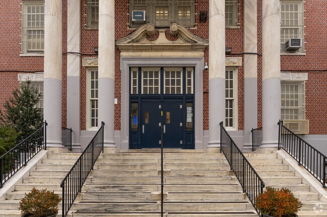 IS 220 John J. Pershing welcomes middle school students in Brooklyn.