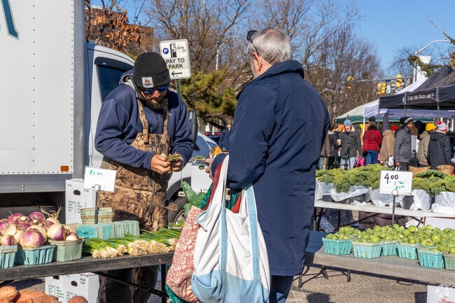 Located nearby, the Abell 32nd Street Farmers Market is open year-round.
