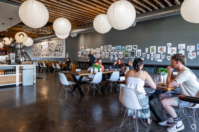 Milkfloat is a popular restaurant in Delano serving ice cream and coffee.