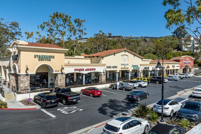 Monarch Bay Plaza is a charming shopping and dining destination located in Dana Point, just a short drive from Three Arch Bay in Laguna Beach.