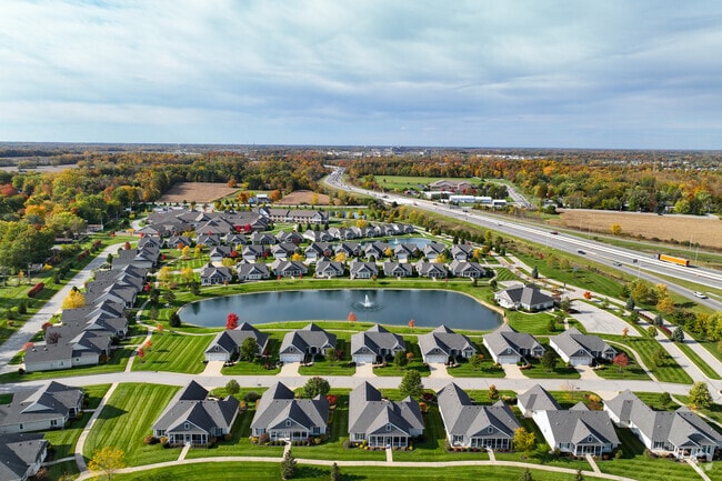 A brand-new development features lakeside, craftsman-style homes in Concord Hills.
