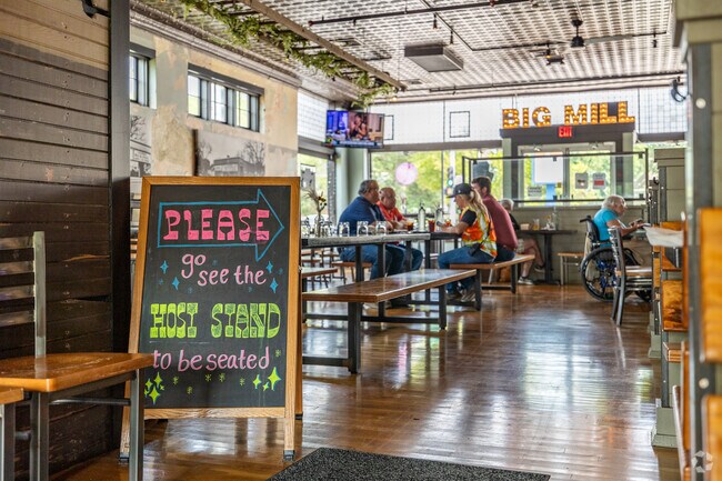The Big Miil is a great place to grab a quick lunch and is only a few minutes drive.