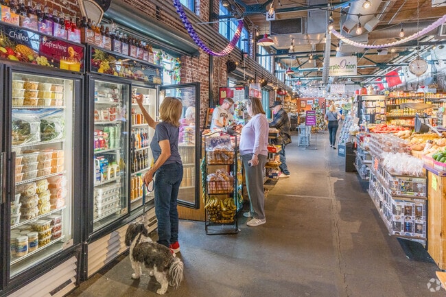 Shrewsbury residents can head to the Capitol Market for fresh produce, retail, and restaurants.