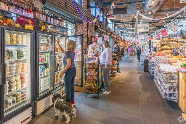 Shrewsbury residents can head to the Capitol Market for fresh produce, retail, and restaurants.