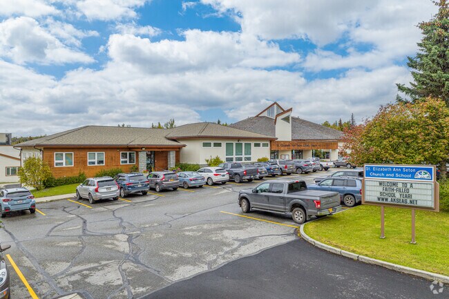 Huffman-O'Malley residents have several school options, including St. Elizabeth School.