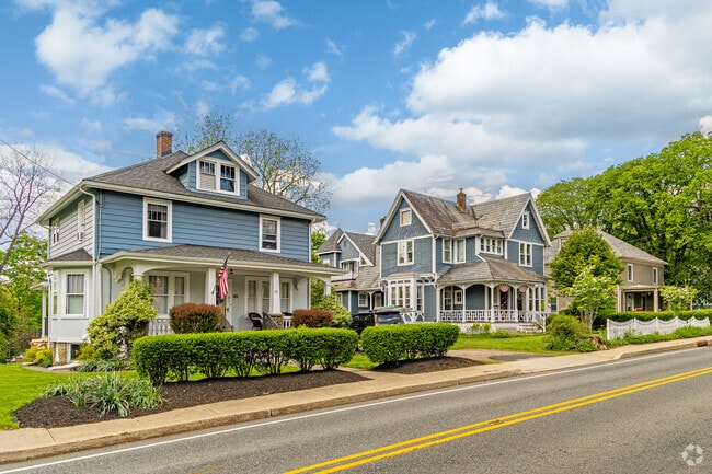 Califon’s Main Street shines with early 20th-century charm—well-kept, character-rich homes perfect for porch sitting and neighborly hellos.