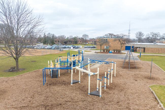Your kids will never want to leave the playground at Briar Glen Elementary School.