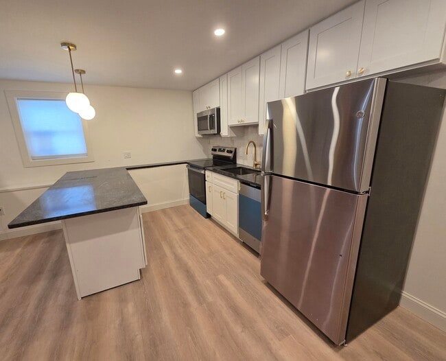 Appliances still wrapped