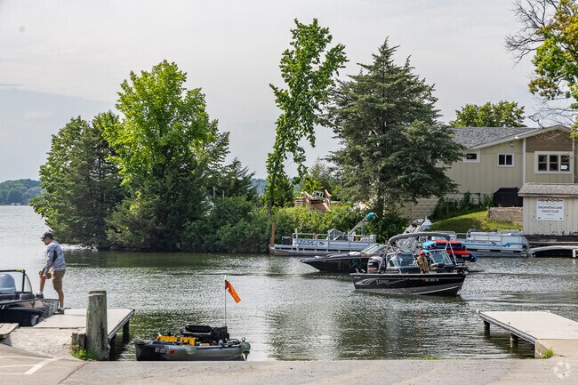 Genesee Lake is a popular fishing spot in Summit.