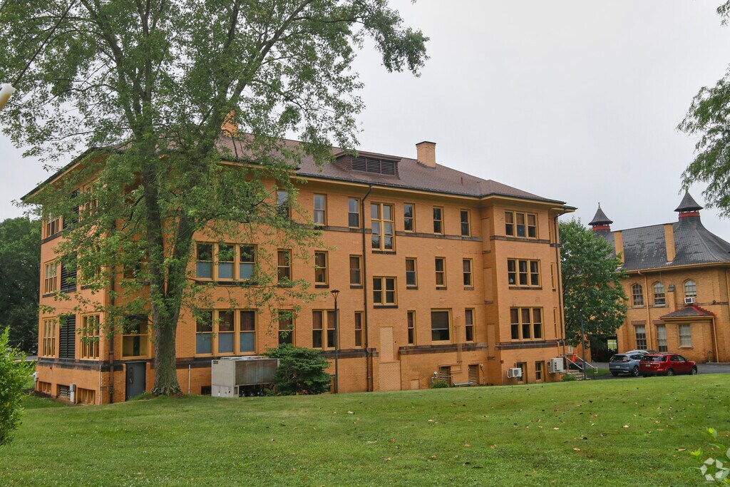 St Paul Seminary High School is three stories high.