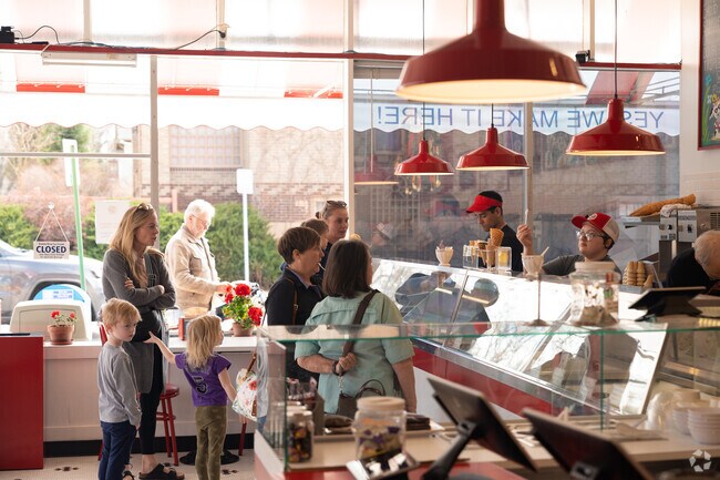 Bonnie Brae Ice Cream's delicious offerings make it a popular spot.