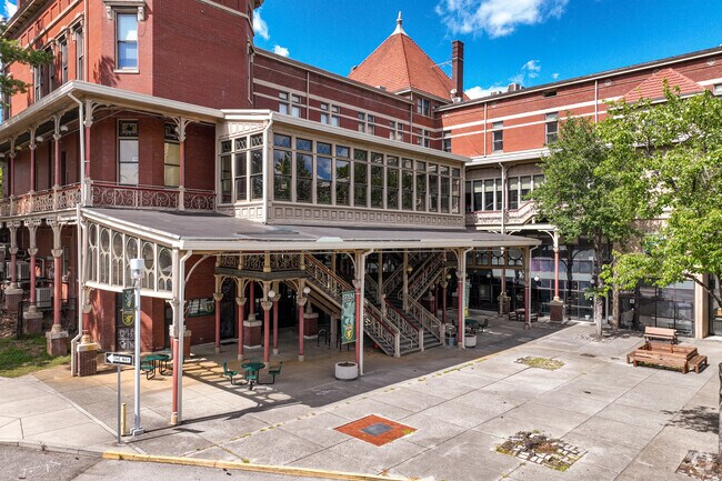 L&N Stem Academy is located inside the old L&N Train Station.