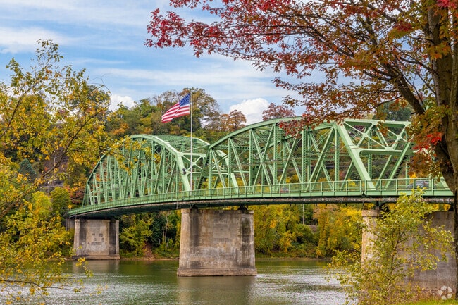 West Franklin Township residents can cross the Allegheny to enjoy Kittanning City.