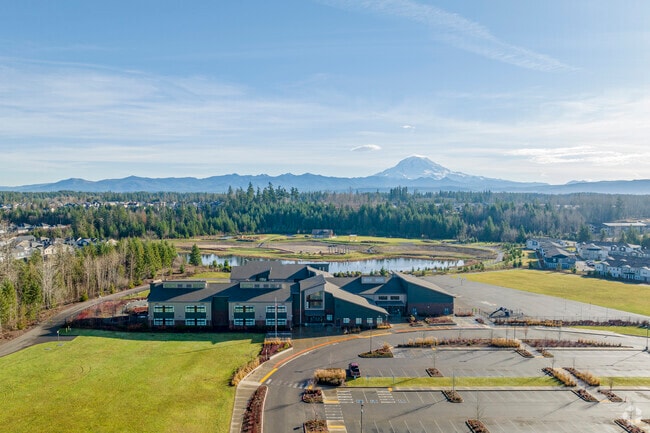 Ample parking available at Tehaleh Heights Elementary School.