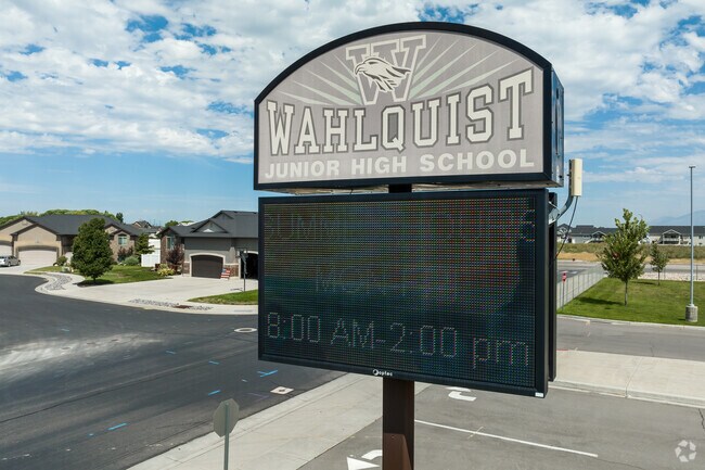 Wahlquist Junior High is a half-mile from Farr West Elementary and receives a C plus Niche rating.