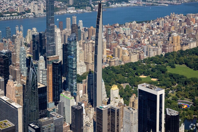 Steinway Tower is a high-end condominium on Manhattan's Billionaires' Row.