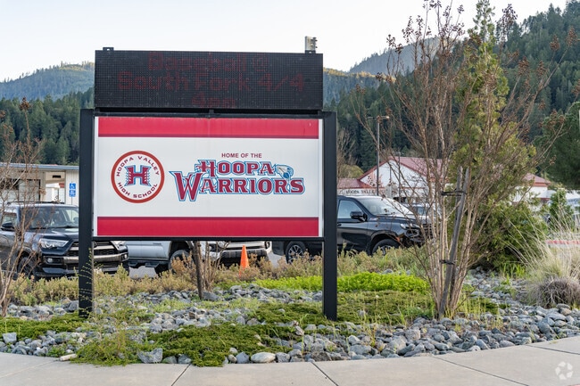 Hoopa Valley High School offers a space where all people can learn and thrive.