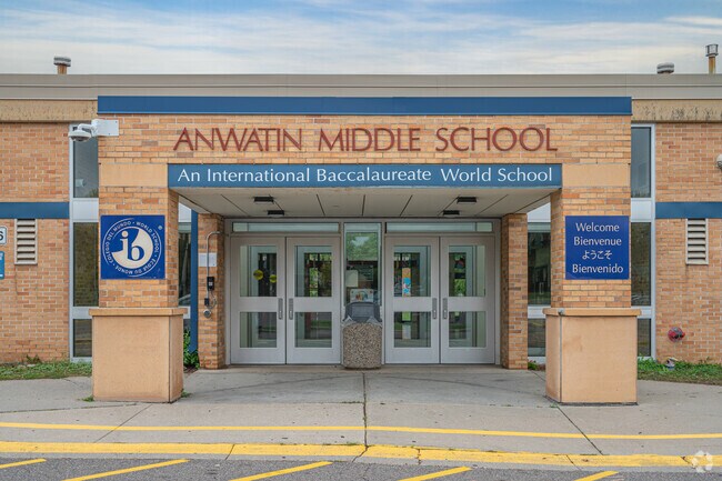 Anwatin Middle School serves students in the Bryn Mawr neighborhood of Minneapolis.