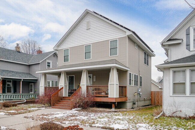 Home buyers can seek out Foursquare Bungalows in the St. Anthony Park area.