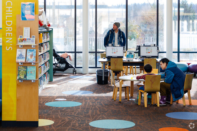 The Kenmore Library is only a few minutes away from Northshore Summit.