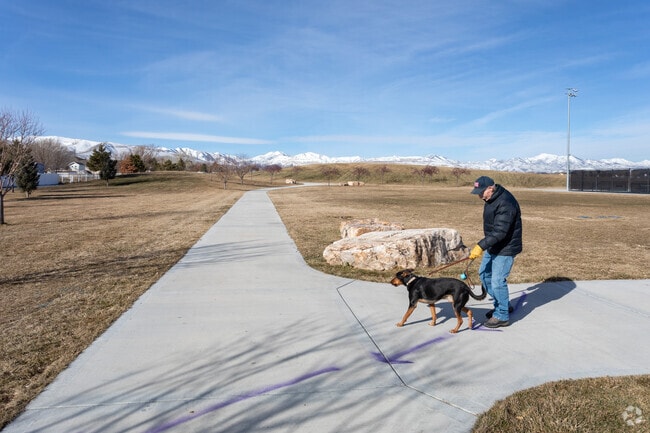 Take your dog for a walk at Wardle Fields Regional Park located in the Bluffdale neighborhood.