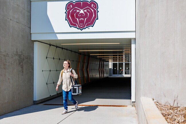 A newly constructed walkway under Grant Ave makes walking from Phelps to the MSU campus easy.