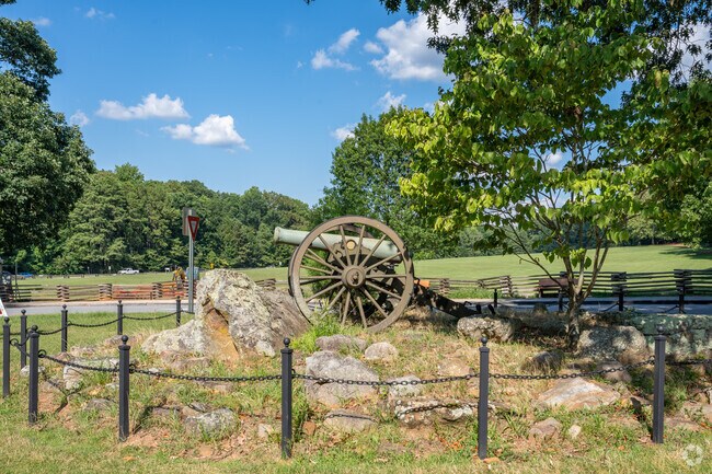 Remnants, like canons, can be found on the former battlegrounds of Kennesaw Mtn. in West Cobb.