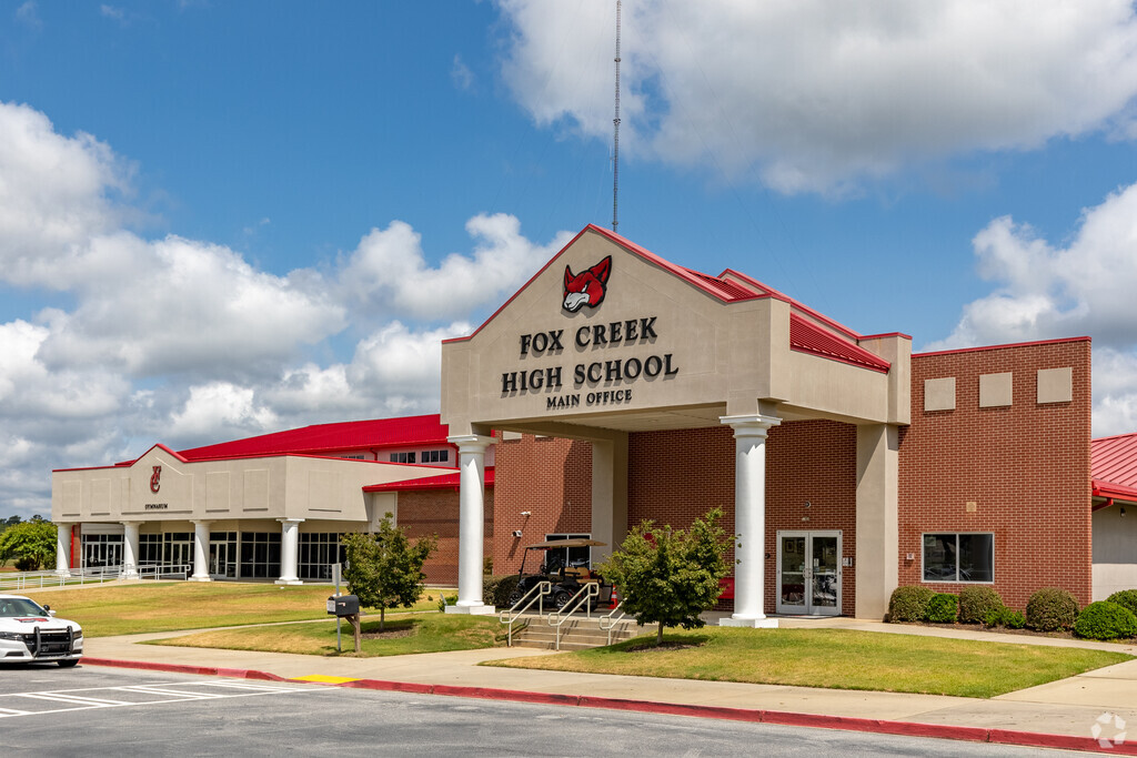 Fox Creek High School serves the North Augusta area of Edgefield County.