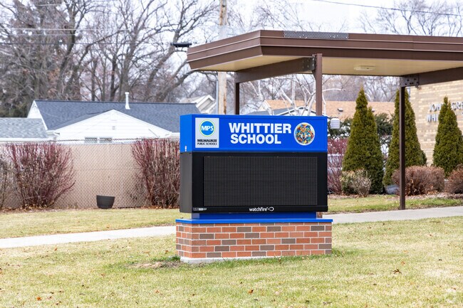 Whittier School is a lovely place for Milwaukee youngsters.