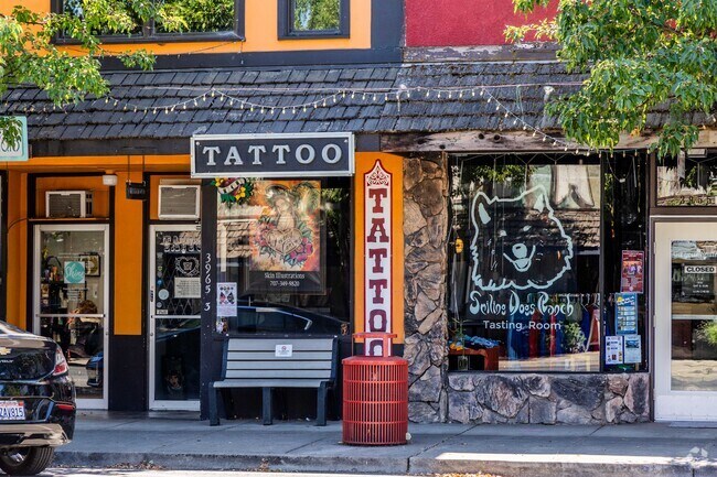 Kelseyville has breweries, tattoo stores and boutiques for fun afternoons.