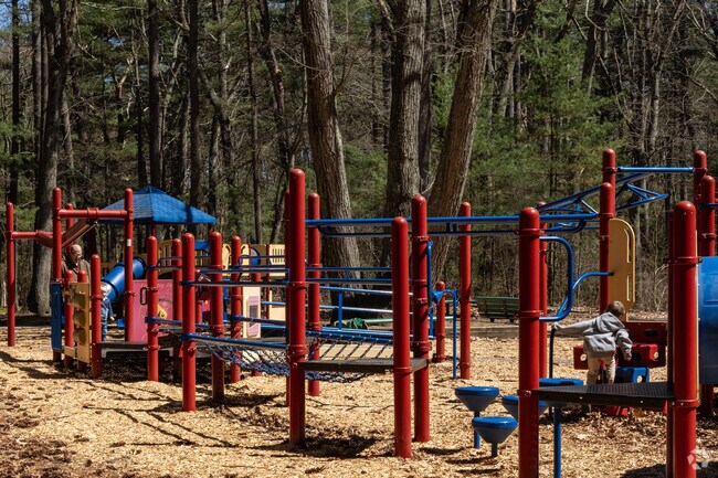 Dover kids can enjoy a romp on the equipment at Caryl Park.