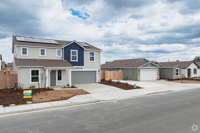 Many of the newly built homes in Corcoran are ready for new owners.