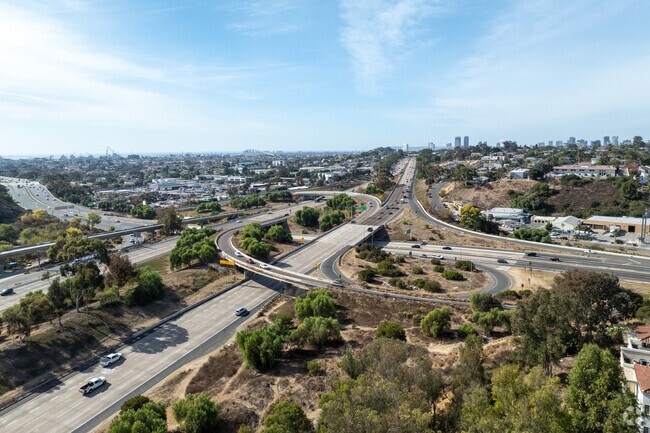 Interstate 15 runs through Fairmount Park.