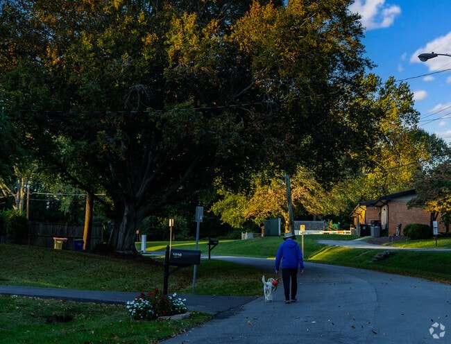 Mature trees provide plenty of shade for West Bethesda residents.