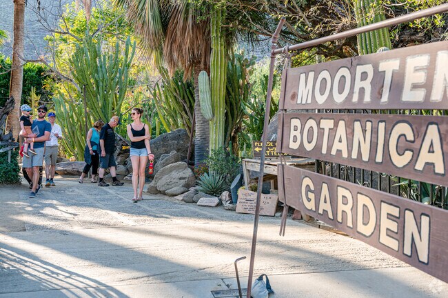 Residents of Indian Canyons can spend an afternoon at the Moorten Botanical Garden.