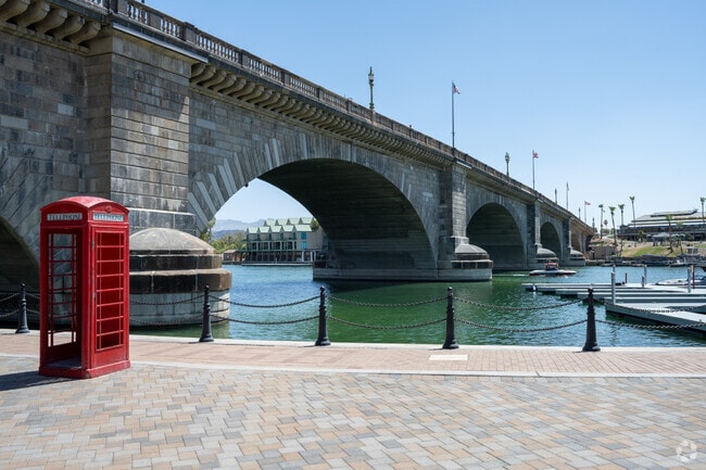 London Bridge a unique landmark nearby Crystal Beach.