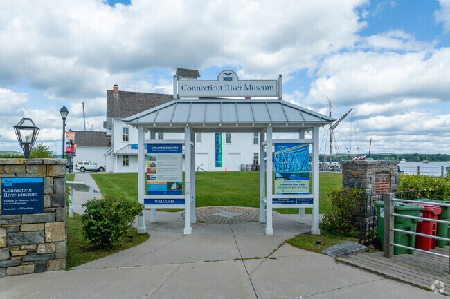 The Connecticut River Museum offers exhibits and full scale models of maritime history.