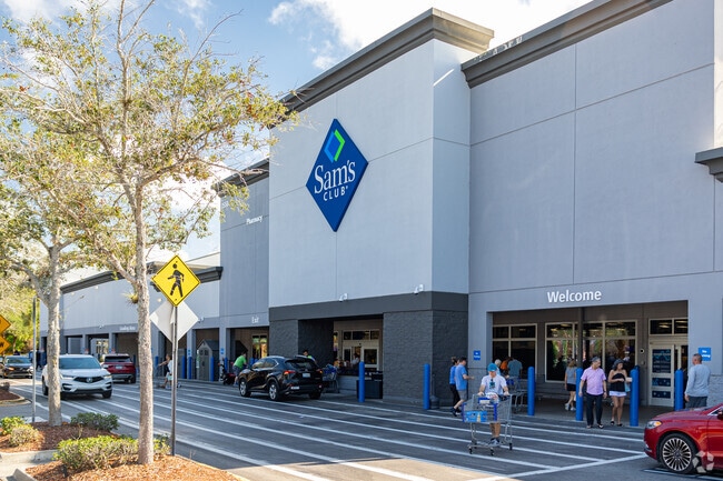 Palm River Estates residents can stock up on bulk goods at Sam's Club.