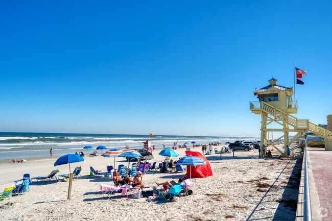 Flagler Avenue Beachfront Park features space for families to play in 
Central Beach.