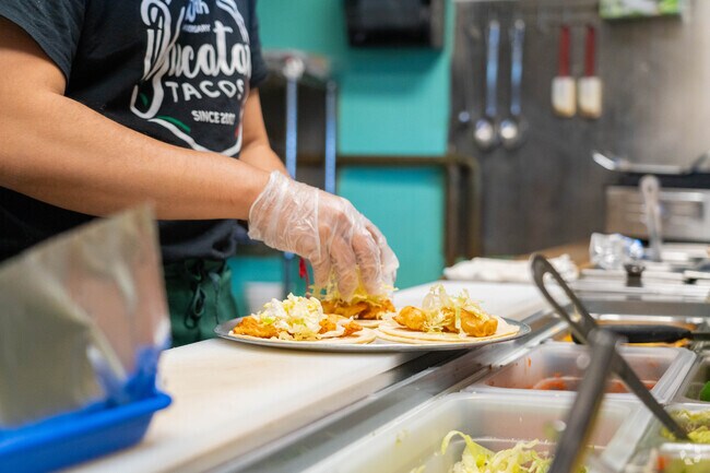 Yucatan Tacos is known for their delicious tacos serving Upper Washington for many years.